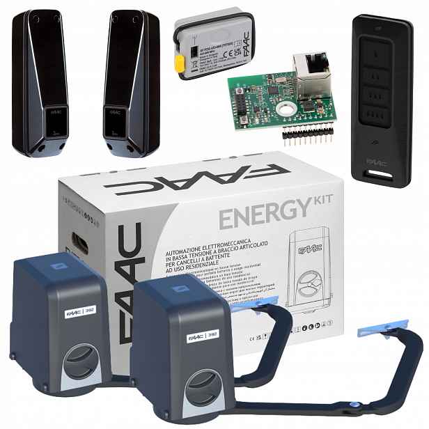Faac Energy+ Modul Xwbl- WiFi Lan pro pohon dvoukřídlé automatické brány