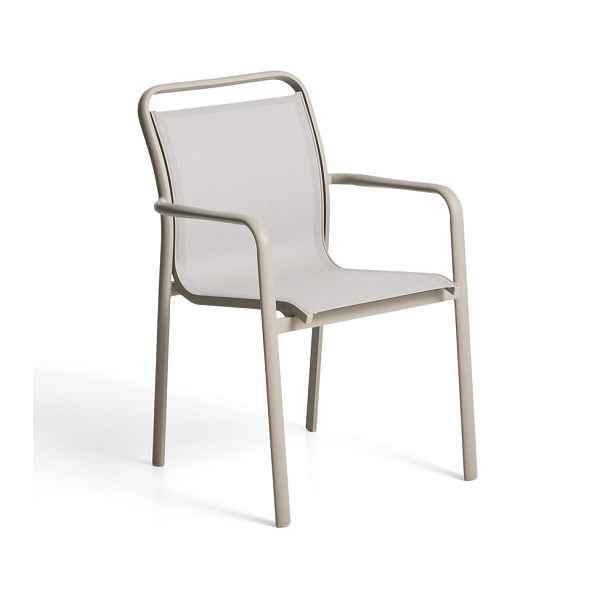 Taupe zahradní židle Luri – Kave Home