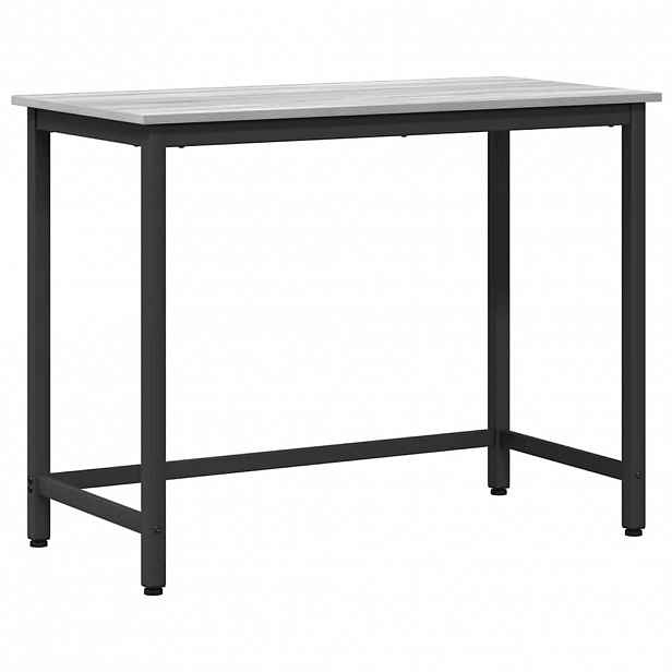 vidaXL stůl Šedá Sonoma 80 x 50 x 76,5 cm Inženýrské dřevo a ocel
