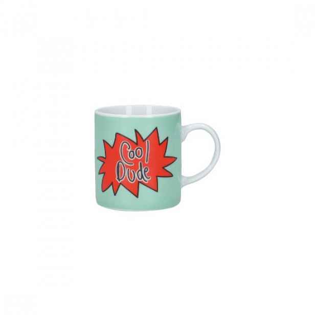 Hrnek na espresso 80 ml "Cool Dude", porcelán - od Kitchen Craft