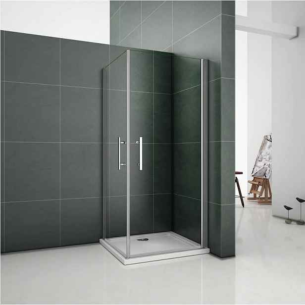 Sprchový kout SOLO D1 R907, 70x90x185 se dvěma jednokřídlými dveřmi, rohový vstup