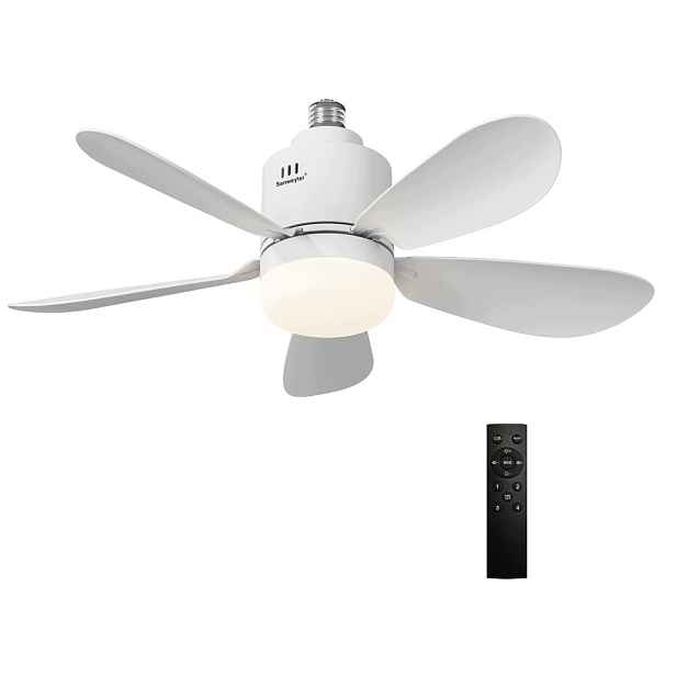 Stropní ventilátor s osvětlením a dálkovým ovládáním