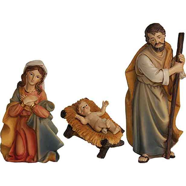 Svatá rodina do betlému – 4 díly pro figurky 11 cm