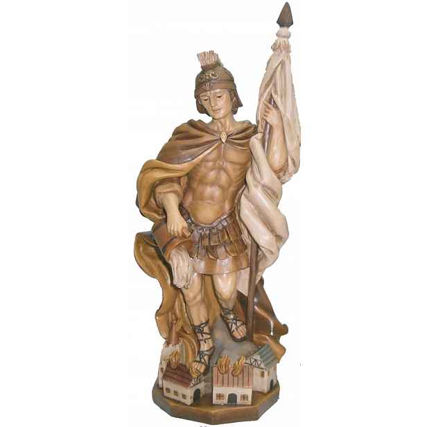 Bejcovaná figurka sv. Floriána Hasič – Patron Hasičů A Kominíků – 36 cm