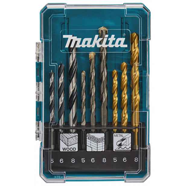 Makita - 9dílná sada vrtáků D-71962