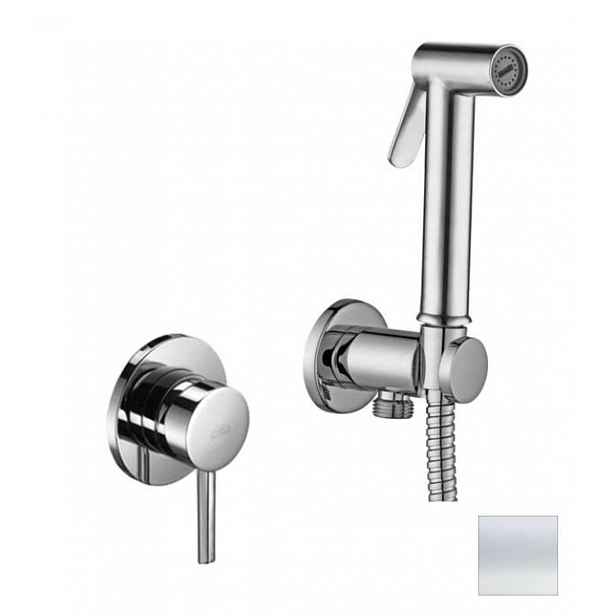 Paffoni Bidet Kit - Bidetová baterie pod omítku, se sprškou a tělesem, matná bílá KITDUP110BO