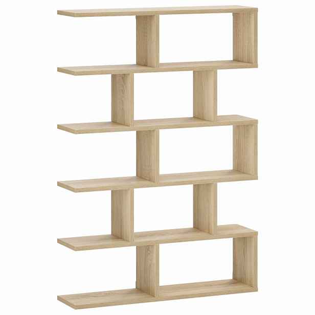 vidaXL Nástěnná polička Dub sonoma 70 x 17 x 101 cm Kompozitní dřevo