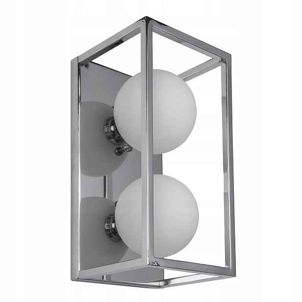 Nástěnná lampa Italux Daisy Led industriální chrom