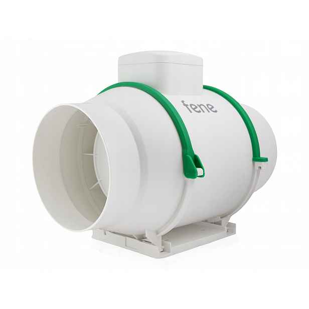 Kanálový ventilátor 530 m³/h domácí koupelnový odtahový, výkonný, tichý, 150 mm