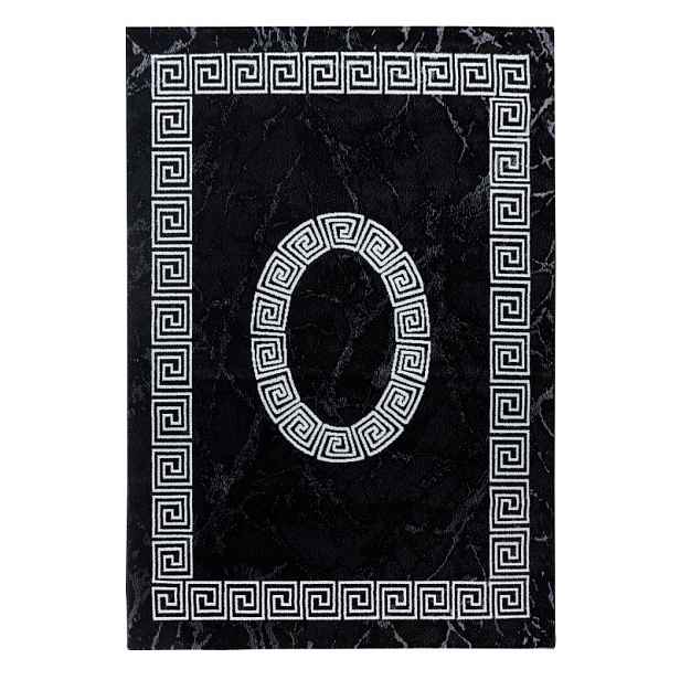 Kusový koberec Plus 8009 black, 80x150, černá, chodba / předsíň, Ayyildiz