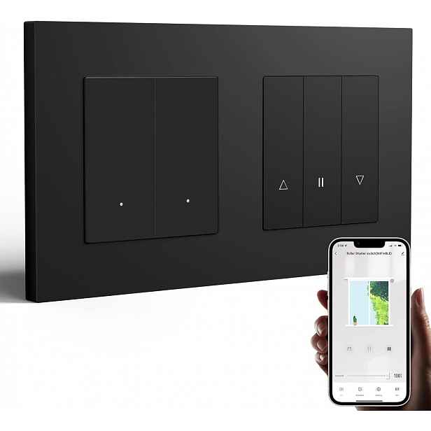 Přepínač Rolet Wifi Dotykový Smart Home Alexa Google