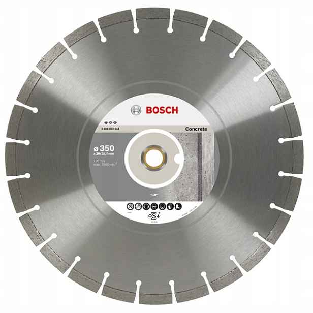 Bosch Diamantový Kotouč 350x25,4 Seg Concrete 2608602544