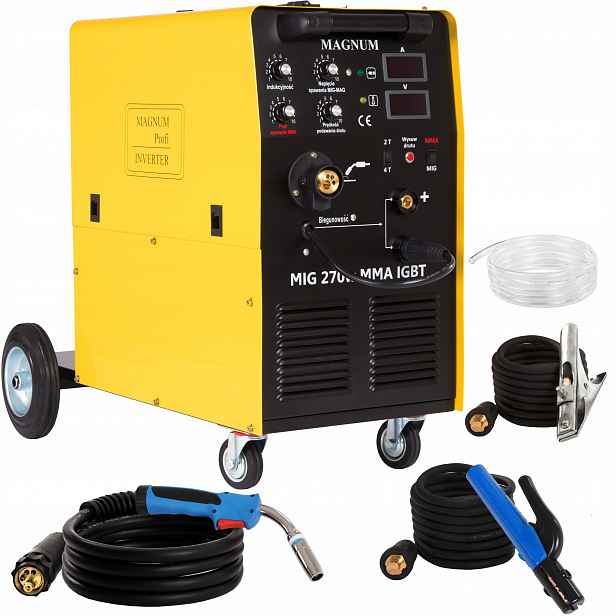 Invertorová Svářečka Mig/mag Mma Magnum Mig 270W 330A 400V 4R Euro