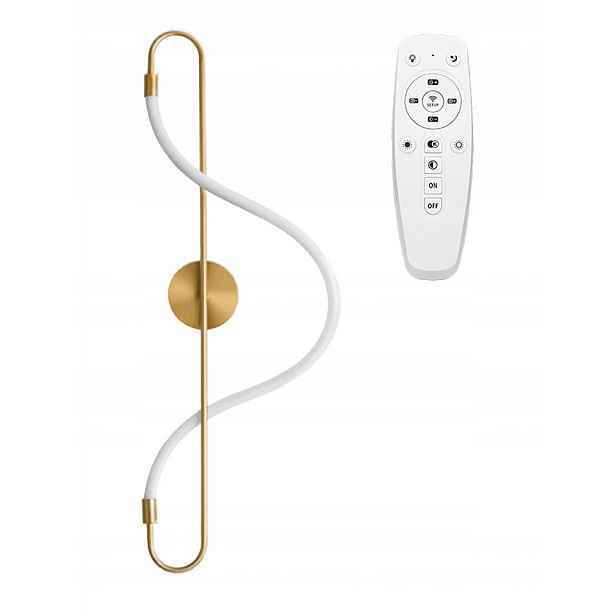 Nástěnná Lampa Toolight Žlutá Do Chodby Moderní Zlatá Led 24W Zlatá
