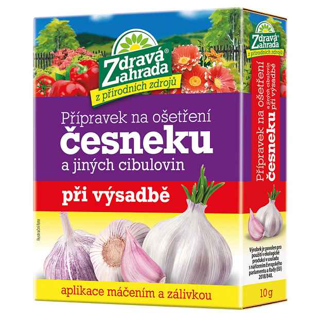 Přípravek na ošetření česneku 10 g – Zdravá Zahrada