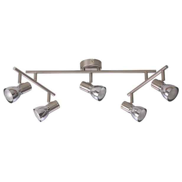 Stropní svítidlo Libra 5X40W E14 R50 matný nikl