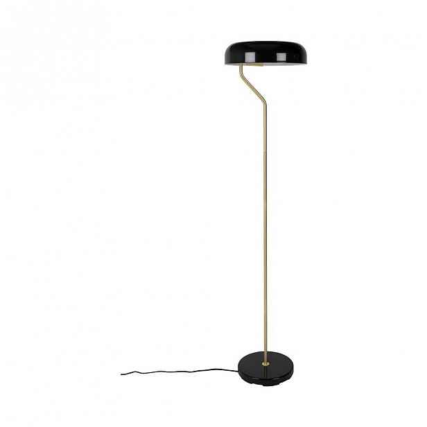 Černá stojací lampa Dutchbone Eclipse