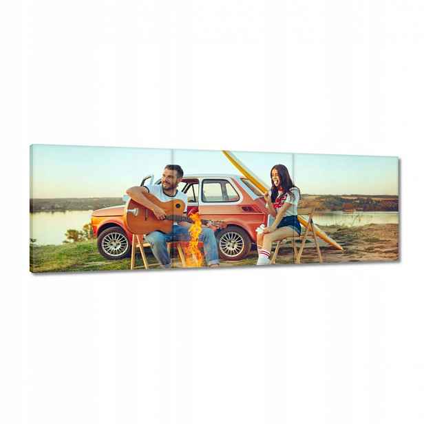 Obrazy 120x40 Fiat 126p Batole Bublina