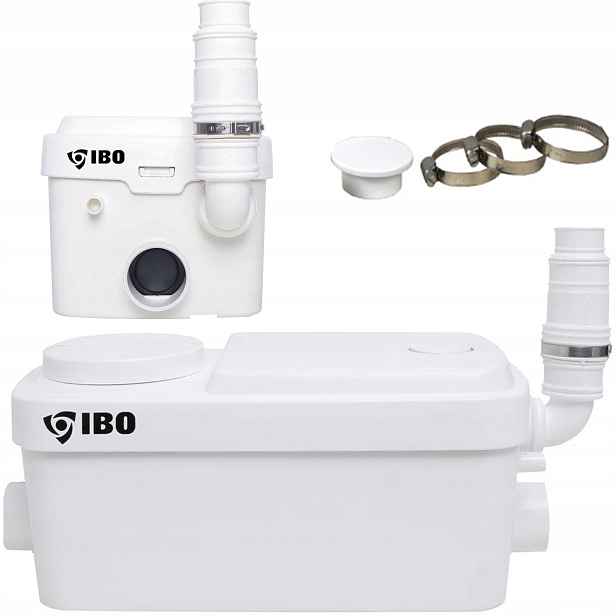 Výkonná Koupelnová Přečerpávací Stanice Odpadu, Wc Čerpadlo Sanibo Mini 100 L/min Ibo