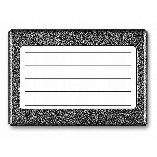Aco CDN-5N St Podsvícený Panel Seznamu Nájemníků (cca 5 záznamů)