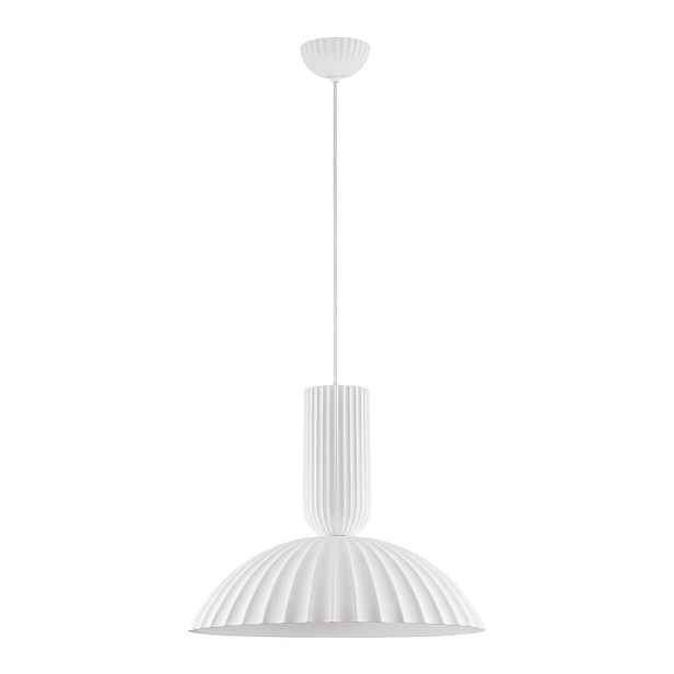 Bílé kamenné závěsné svítidlo ø 50 cm Ammos – Nova Luce