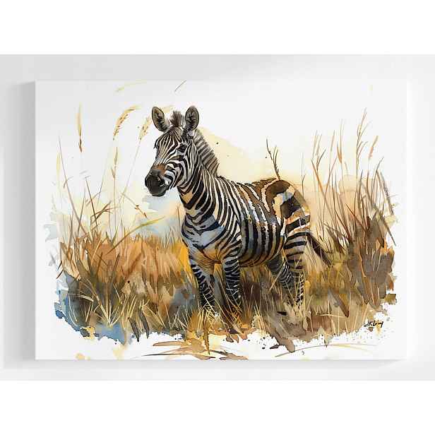 Plakát Zvíře Fauna Zebra Afrika Savana Exotika 100x75