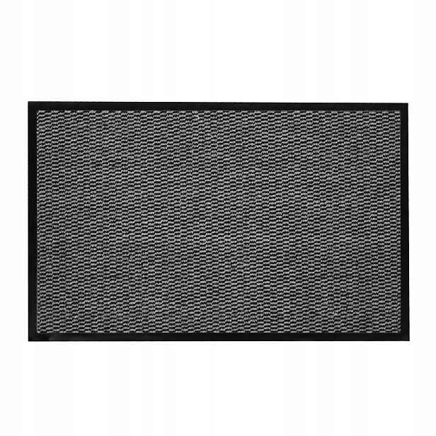Podlahová Rohožka Pod Dveře Šedá Proti Prachu 50 X 80 CM Julius