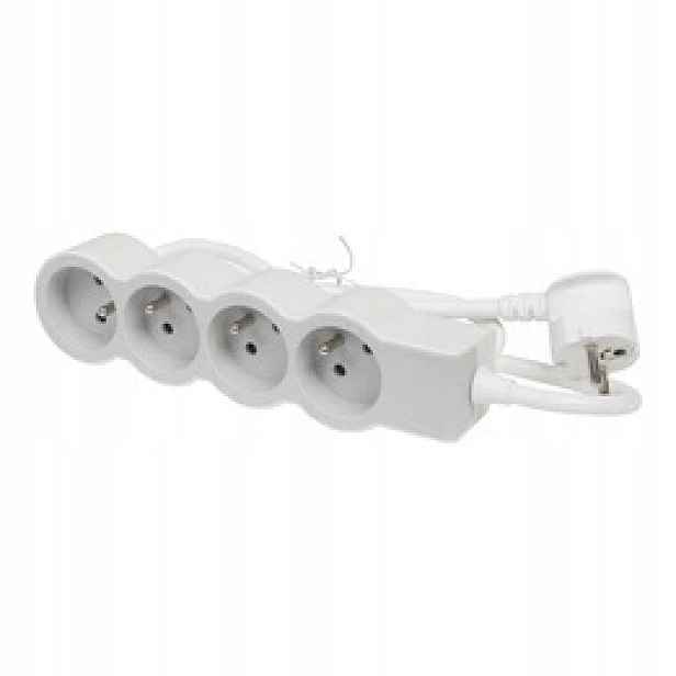 Prodlužovací Kabel 4X2P+Z Legrand 049490 Bílý