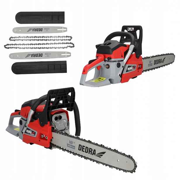 Řetězová motorová pila 2,4 kW, vodicí lišty: 18" 16" Dedra DED8718P2