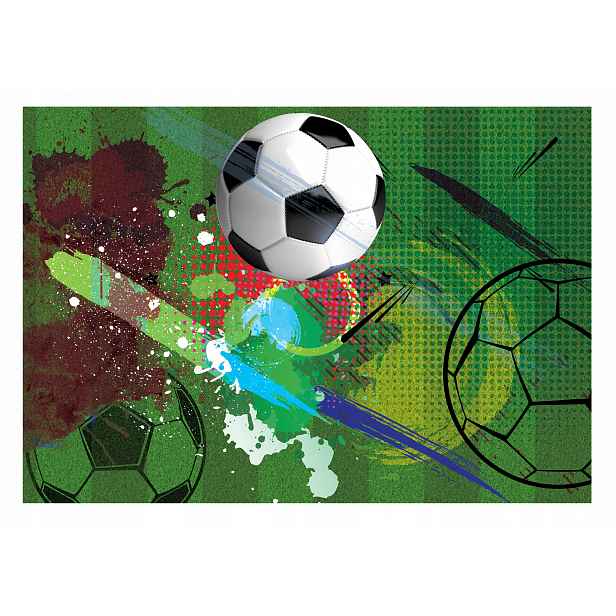 Fototapeta Pro Chlapce Mládež Fotbal Graffiti Tapeta 368x254
