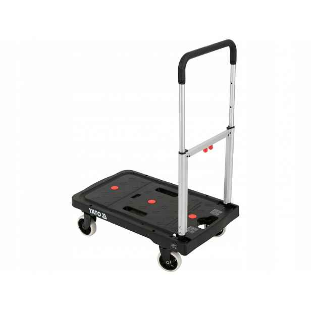 Yato Plošinový Skládací Přepravní Vozík Platforma 675x411 mm YT-37417