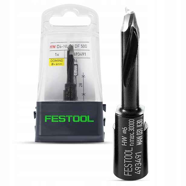 Fréza Domino Pro Frézku Df 500 Festool D 6-NL 28 Hw-df 500 Třmen 493491