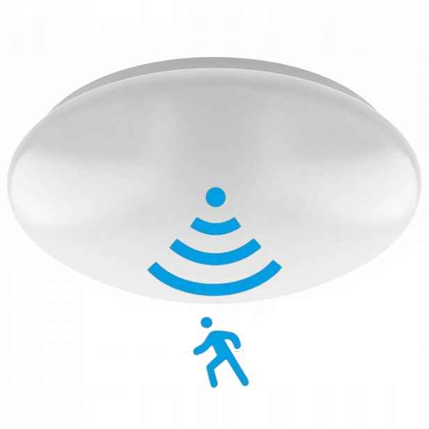 Lampa Stropní Svítidlo Venkovní S Pohybovým Senzorem Na Terasa Balkon Led 18W IP54