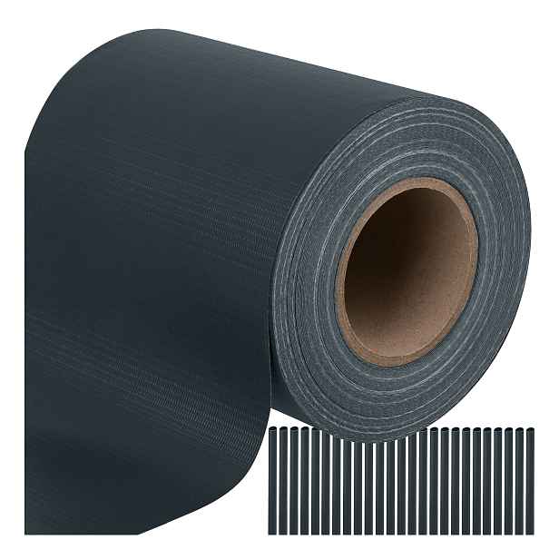 Stínící Panelové Pásy Kryt Panely Plot Antracit Oplocení Uv 19x35 Klipy
