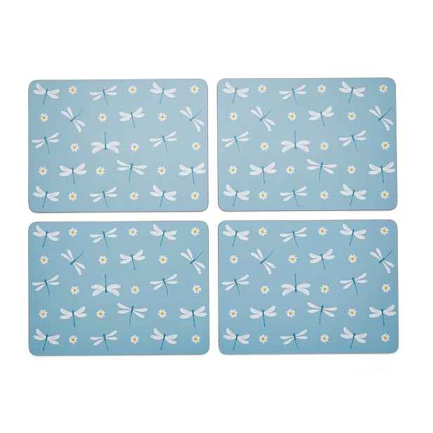 Korkovo-papírové prostírání 4 ks 21.5x29 cm English Meadow – Cooksmart ®