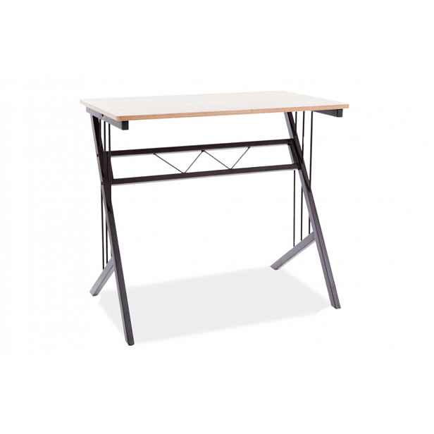 Psací stůl s deskou v dekoru dub B-120