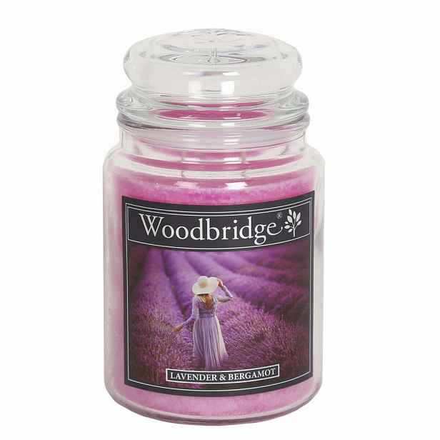 SVÍČKA Transparentní Lavender Bergamot