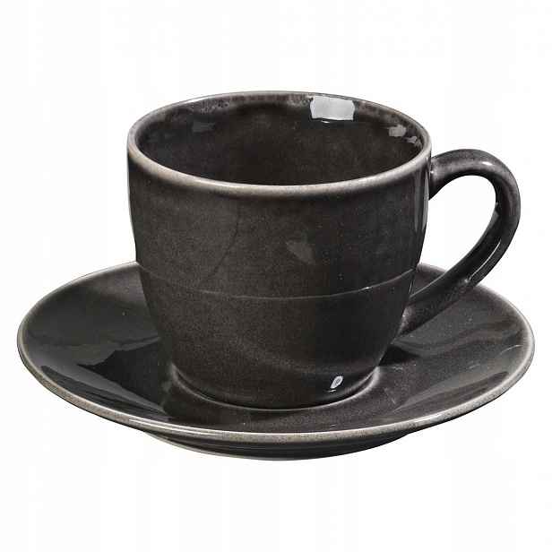 6 ks Broste Copenhagen Šálek 150 ml Nordic Coal