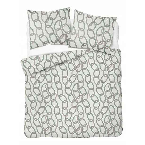 Povlečení 160x200 béžové s řetězy Home Satin