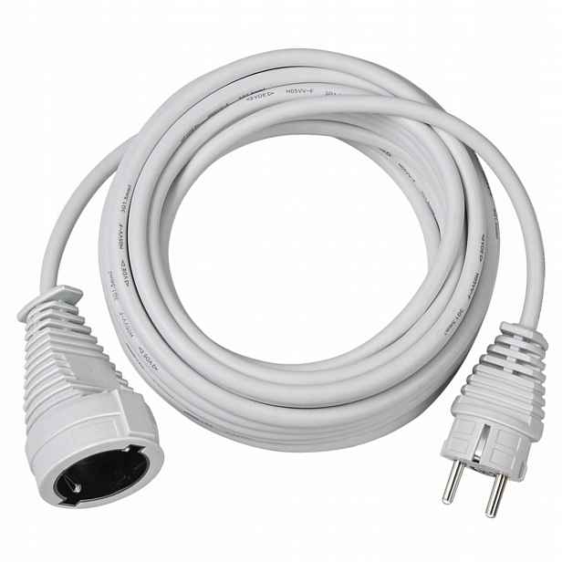 Prodlužovací Kabel 10 m Brennenstuhl IP20 s uzemněním, bílý