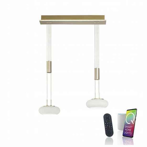 Závěsná lampa Paul Neuhaus 2 body světla, integrovaný Led zdroj