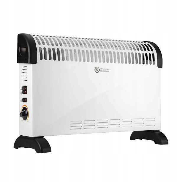 Elektrický konvektorový ohřívač s termostatem 2000W turbo Neo