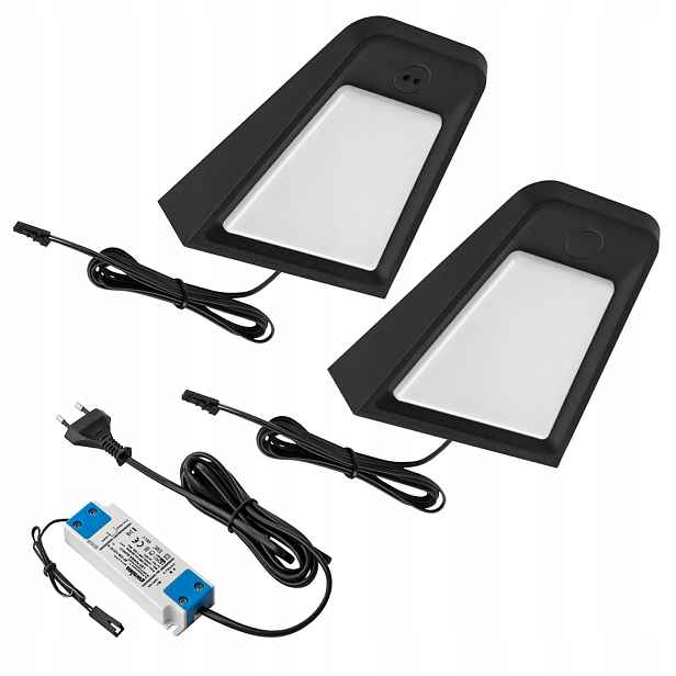 2x Led lampa podskříňkové osvětlení nad kuchyňskou linku Juno