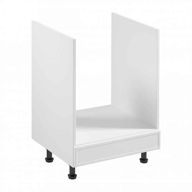 Kuchyňská skříňka pro vestavnou troubu SALERNO - šířka 60 cm, bílá