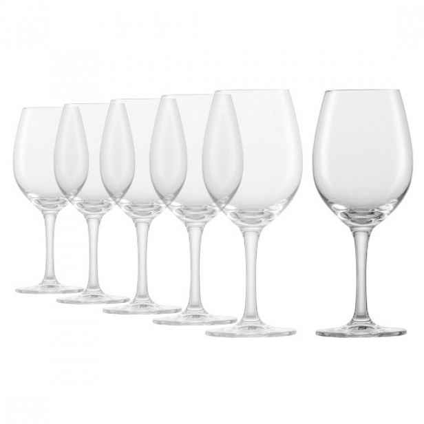 Sada 6 sklenic na bílé víno, křišťálové sklo, 300 ml, "Banquet" - Scho