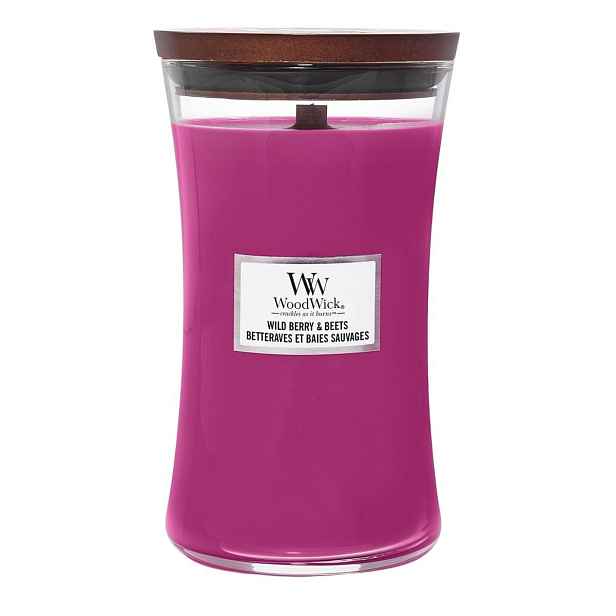 WoodWick Wild Berry & Beets Velká vonná svíčka