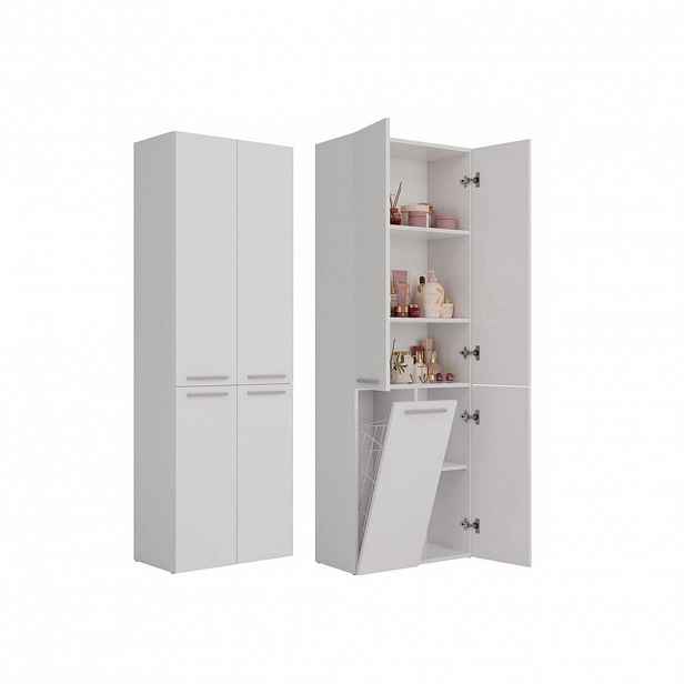 RAUMHIRSCH FURNITURE KOUZELNA SKŘÍŇKA Bílá 60/174/30