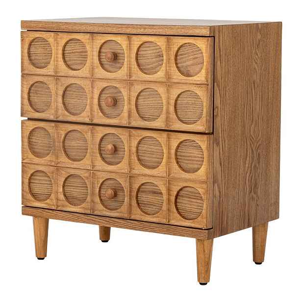 Komoda v dekoru jedle v přírodní barvě 56x61x35 cm Vester – Bloomingville