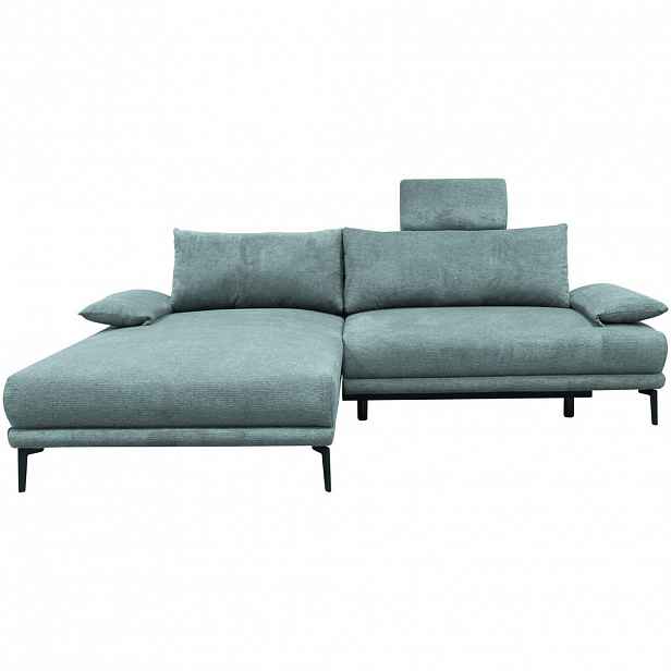 MID.YOU ROHOVÁ SEDAČKA, textil, mátově zelená