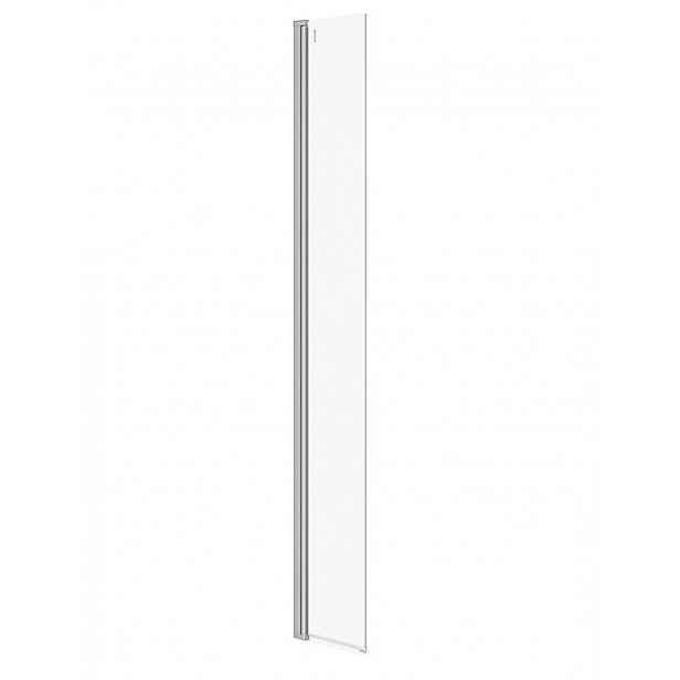 Cersanit Mille - Pohyblivá boční stěna pro Walk-In, 34x200 cm, chrom/čiré sklo S161-009